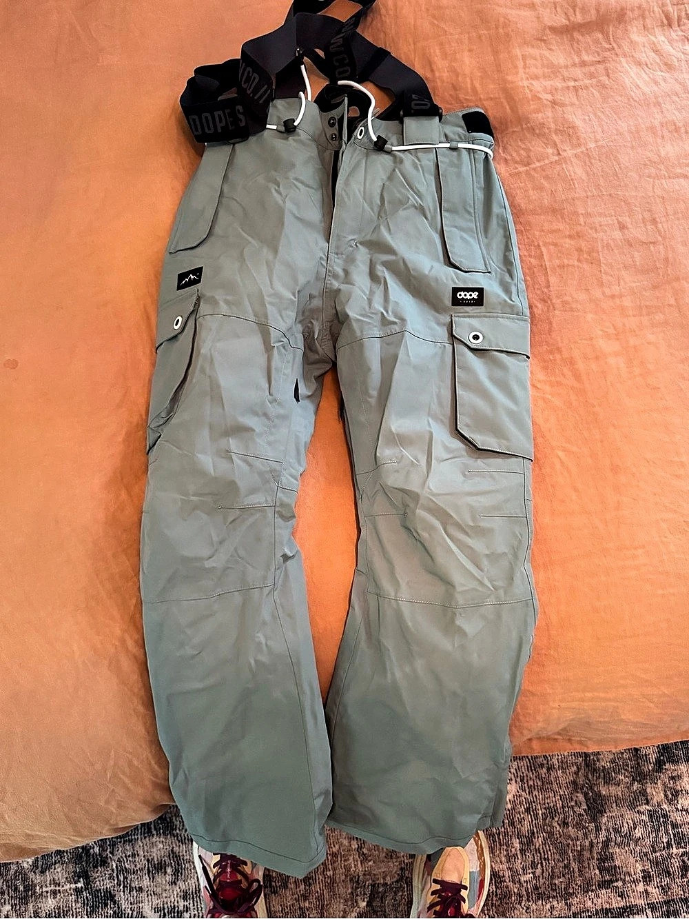 Iconic Dope Snow Faded Green snowboard pants size M